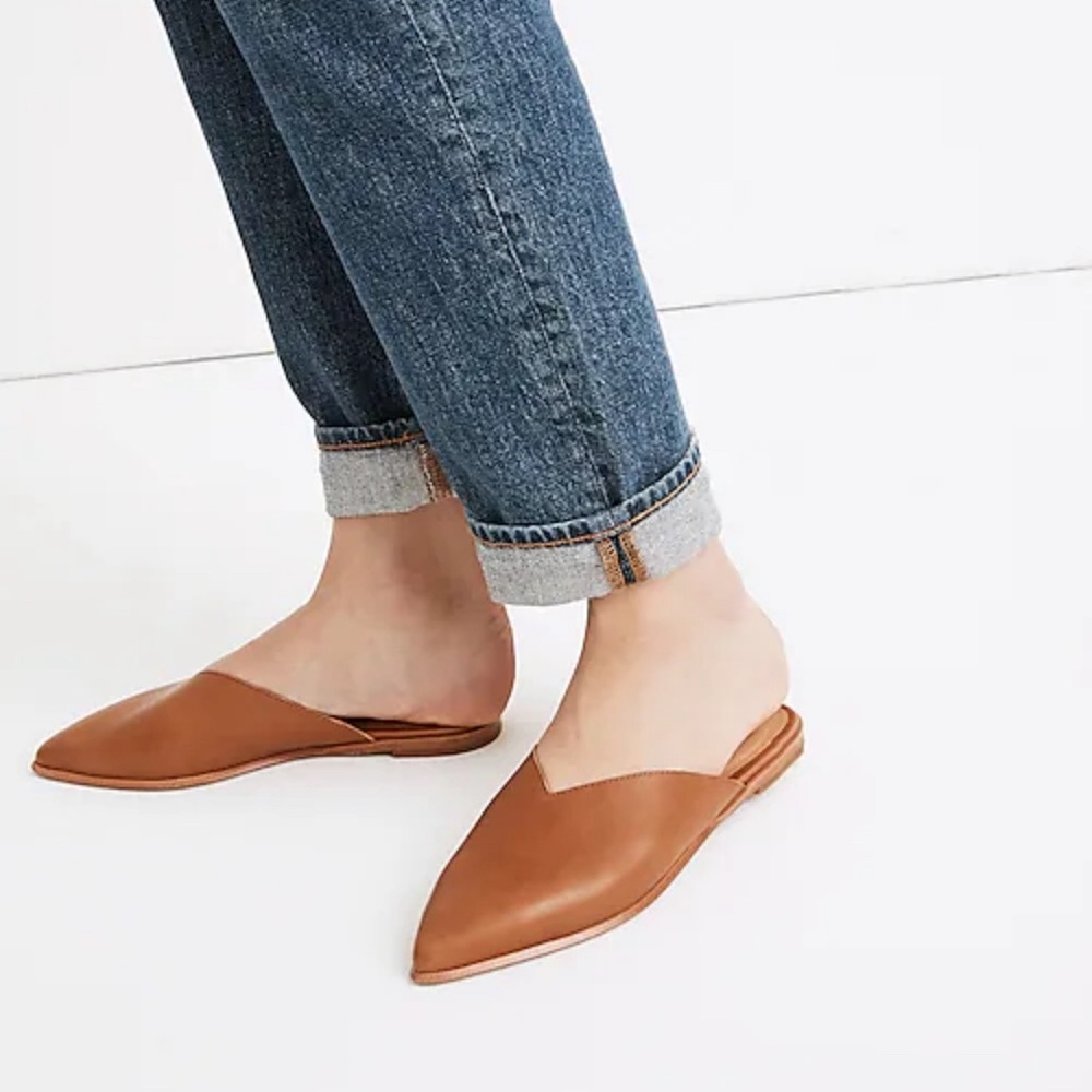 Madewell The Emilia Mule in Leather